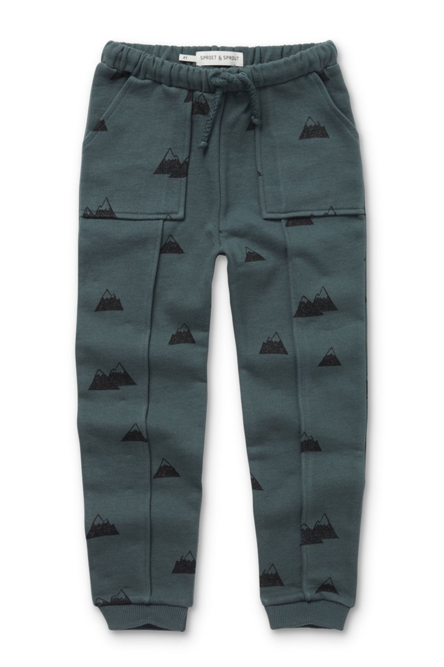 Kids Sproet & Sprout | Sweatpants Pockets Mountains Print