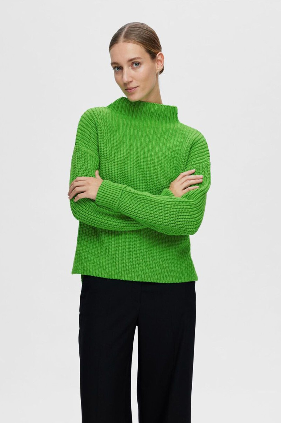 Dames Selected | Slfselma Ls Knit Pullover Noos