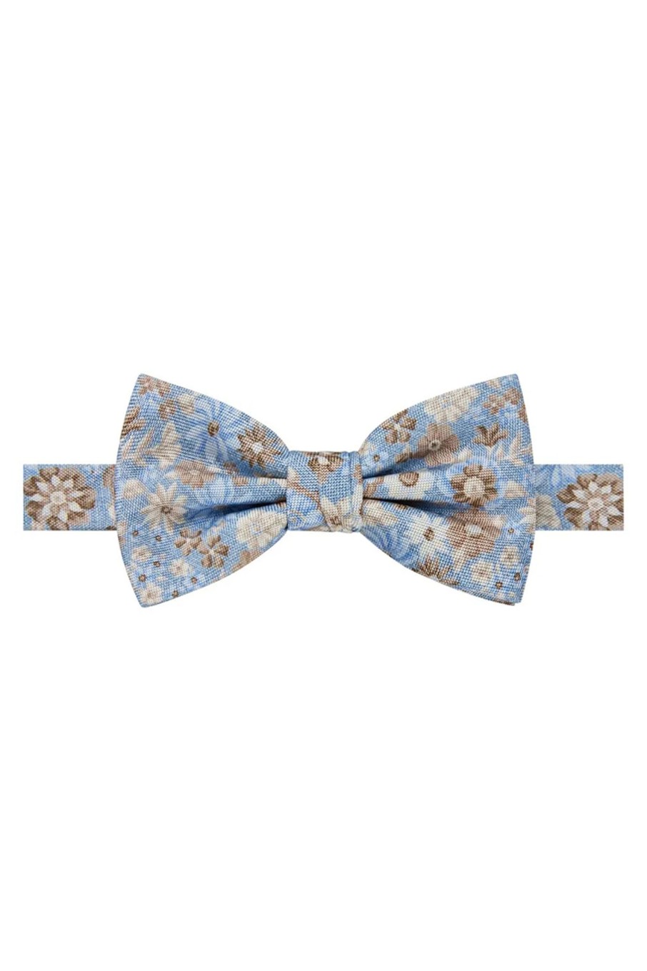 Herren Profuomo | Bowtie Silk Print Blue