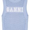 Dames Ganni | Cotton Rope Vest