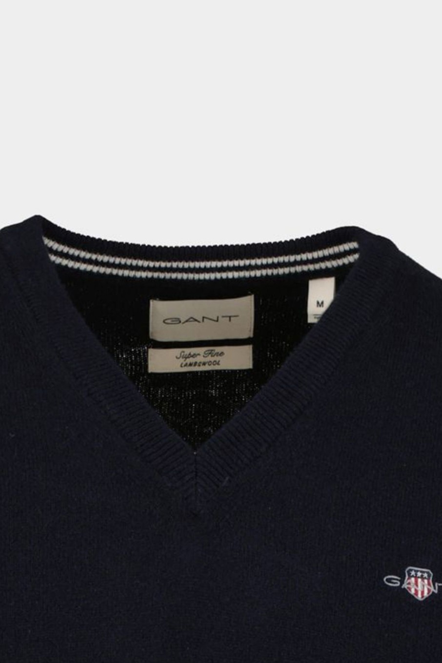 Herren Gant | Superfine Lambswool V-Neck