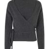 Dames Second Female | Brookline Knit Wrap T-Neck