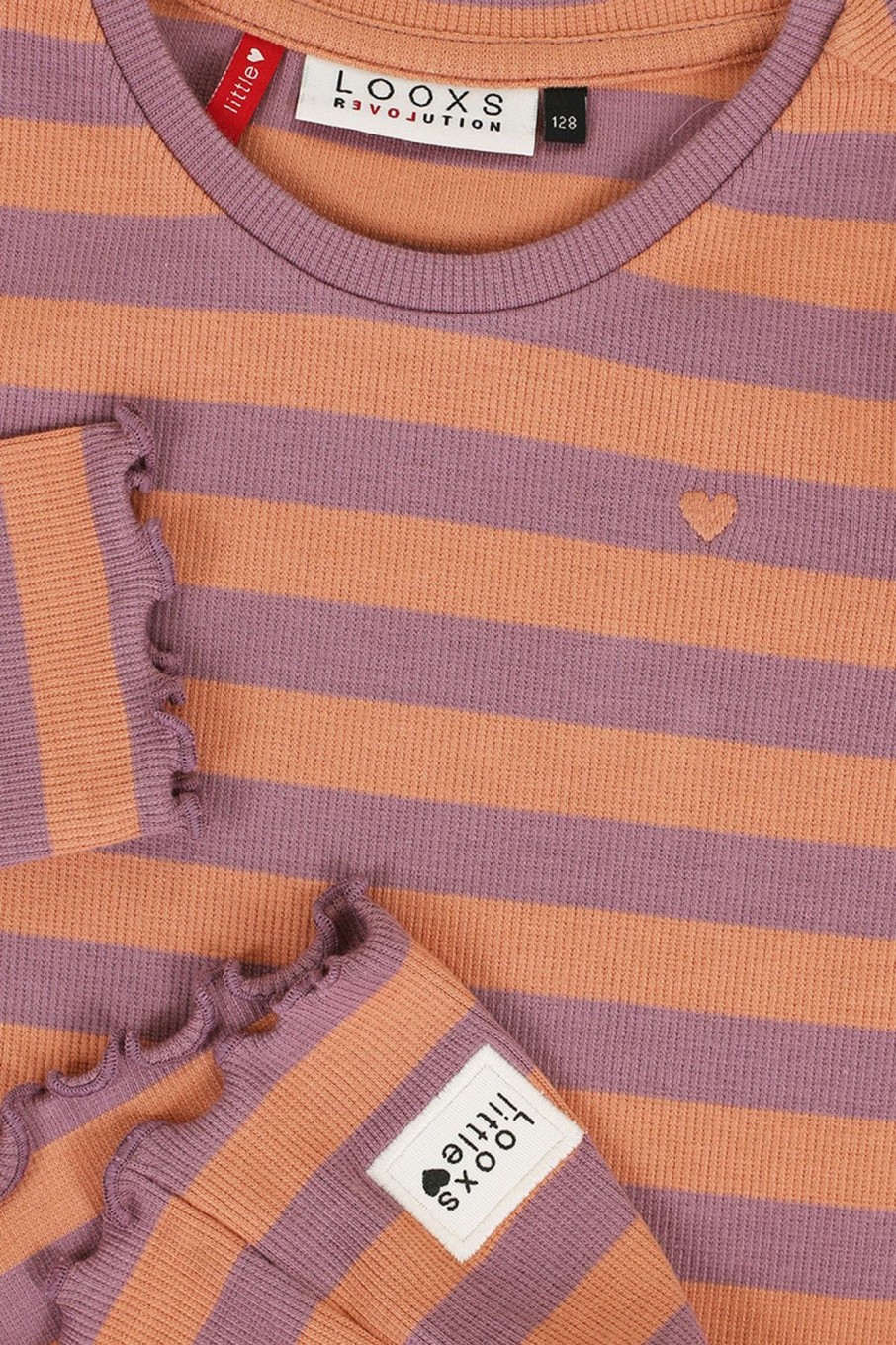 Kids LOOXS LITTLE | Little Rib Striped T-Shirt