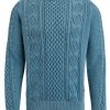 Herren PME Legend | R-Neck Garment Dye Cable Knit