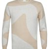 Herren Profuomo | Pullover Crew Neck Fancy Pattern