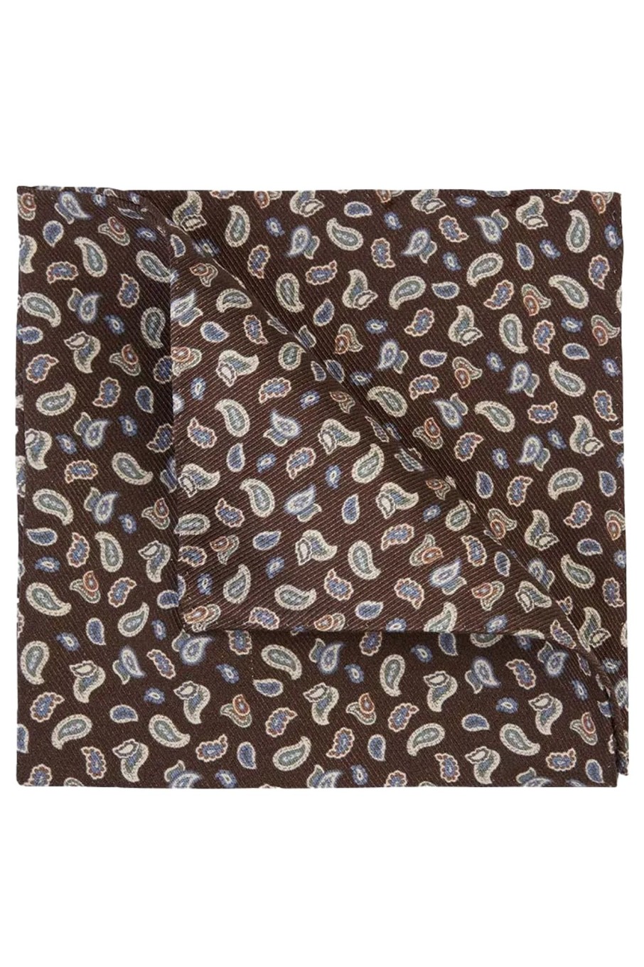 Herren Profuomo | Psq Silk Print Brown