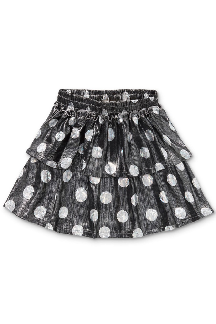 Kids Sproet & Sprout | Skirt Ruffle Metallic Dots