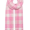 Dames Only | Onllima Life Check Frill Scarf Cc