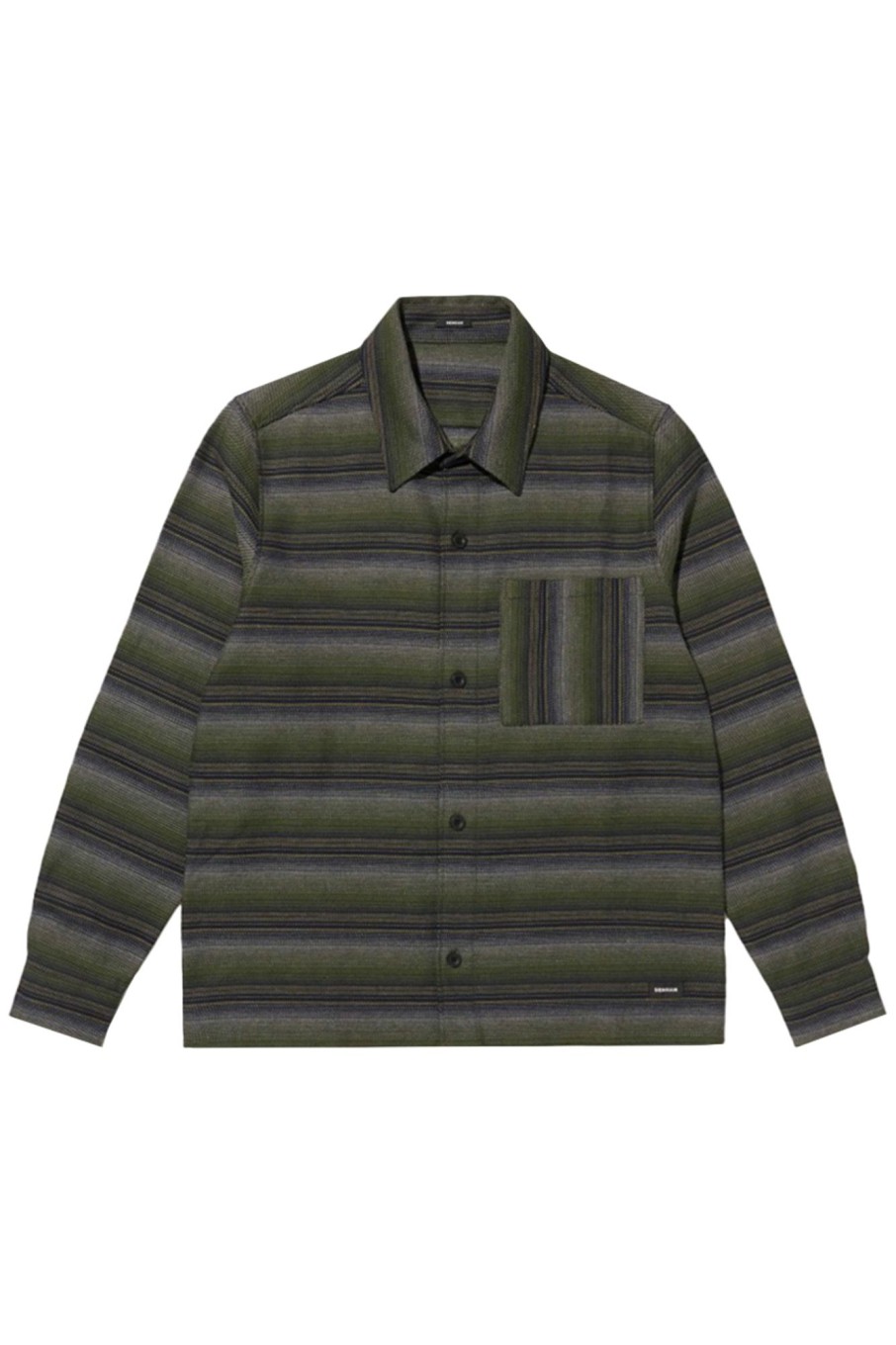 Herren Denham | Burton 1 Pocket Overshirt As