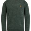 Herren PME Legend | R-Neck Cotton Rib Melee Knit