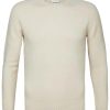 Herren Profuomo | Pullover Crew Neck Beige