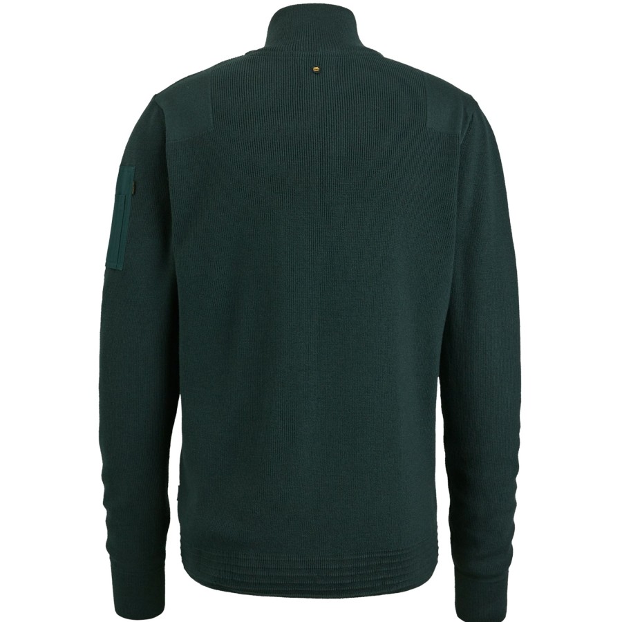 Herren PME Legend | Half Zip Collar Cotton Knit