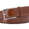 Herren Profuomo | Belt Calf Leather Cognac 00169851