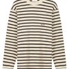 Herren Olaf Hussein | Olaf Pocket Stripe Sweatshirt