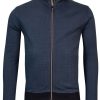 Herren Baileys | Sweat Cardigan Zip 2-Tone All Over Jacquard