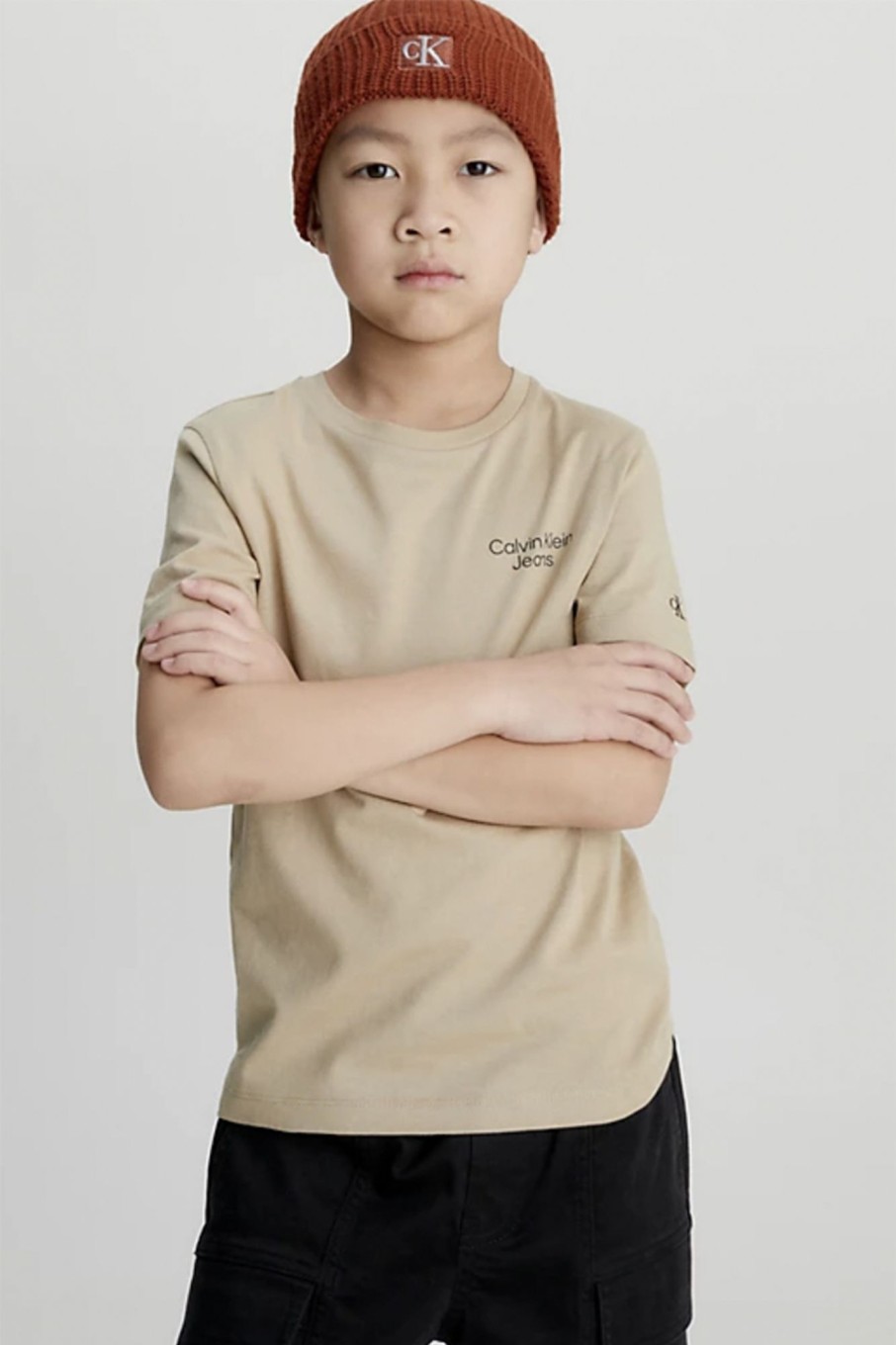 Kids Calvin Klein | Stack Logo Tshirt