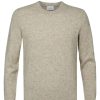 Herren Profuomo | Pullover Crew Neck Beige