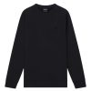 Herren Lyle & Scott | Tonal Eagle Crew Neck Sweatshirt