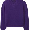 Dames Luisa Cerano | V-Pullover Aus Woll-Mix