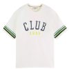 Herren Scotch & Soda | Relaxed Fit Club Soda Applique T-Sh