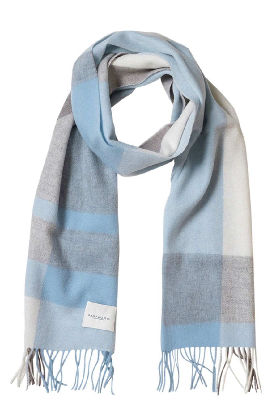 Herren Profuomo | Scarf Lambswool Grey