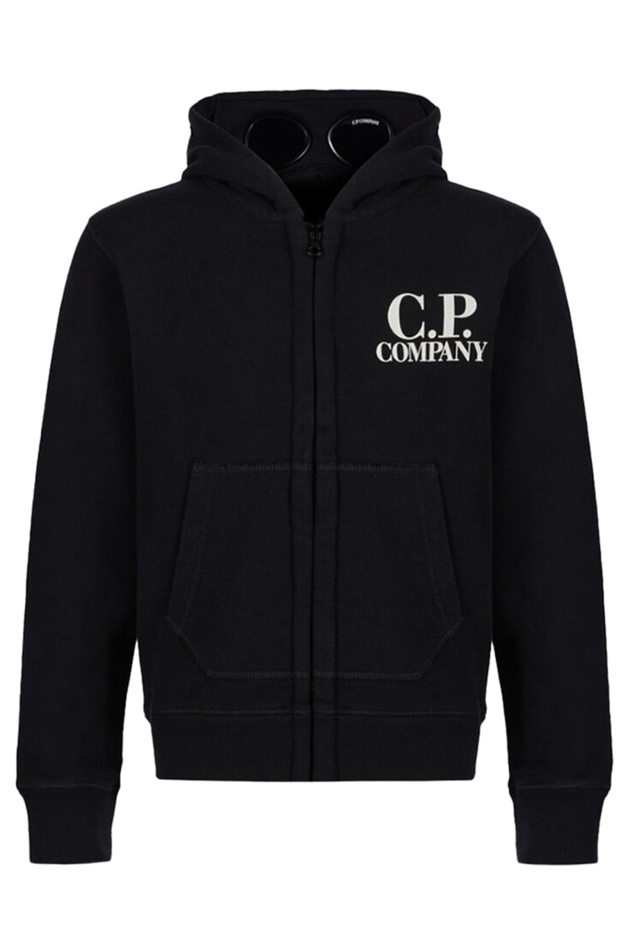 Kids C.P. Company | Basic Fleece Goggle Hoodie