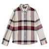 Kids Tommy Hilfiger | Global Stripe Check Shirt