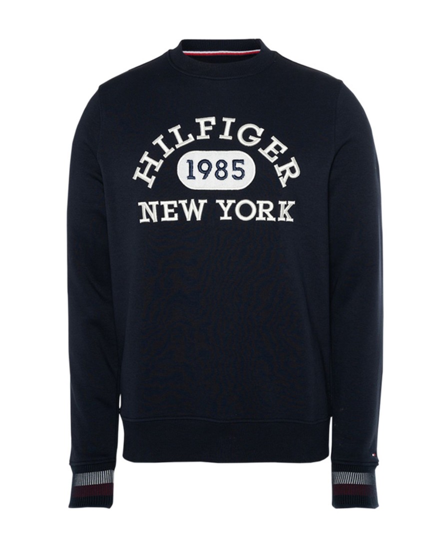 Herren Tommy Hilfiger | Monotype Collegiate Crewneck