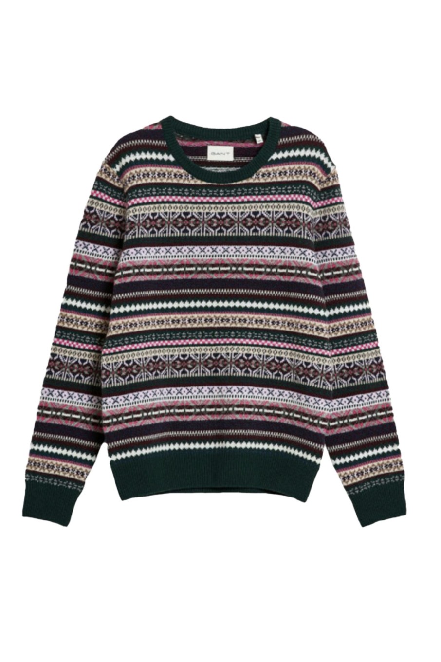 Herren Gant | Multi Colour Fair Isle C-Neck