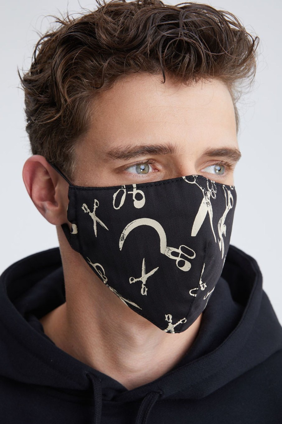 Herren Denham | Scissor Mask Aop