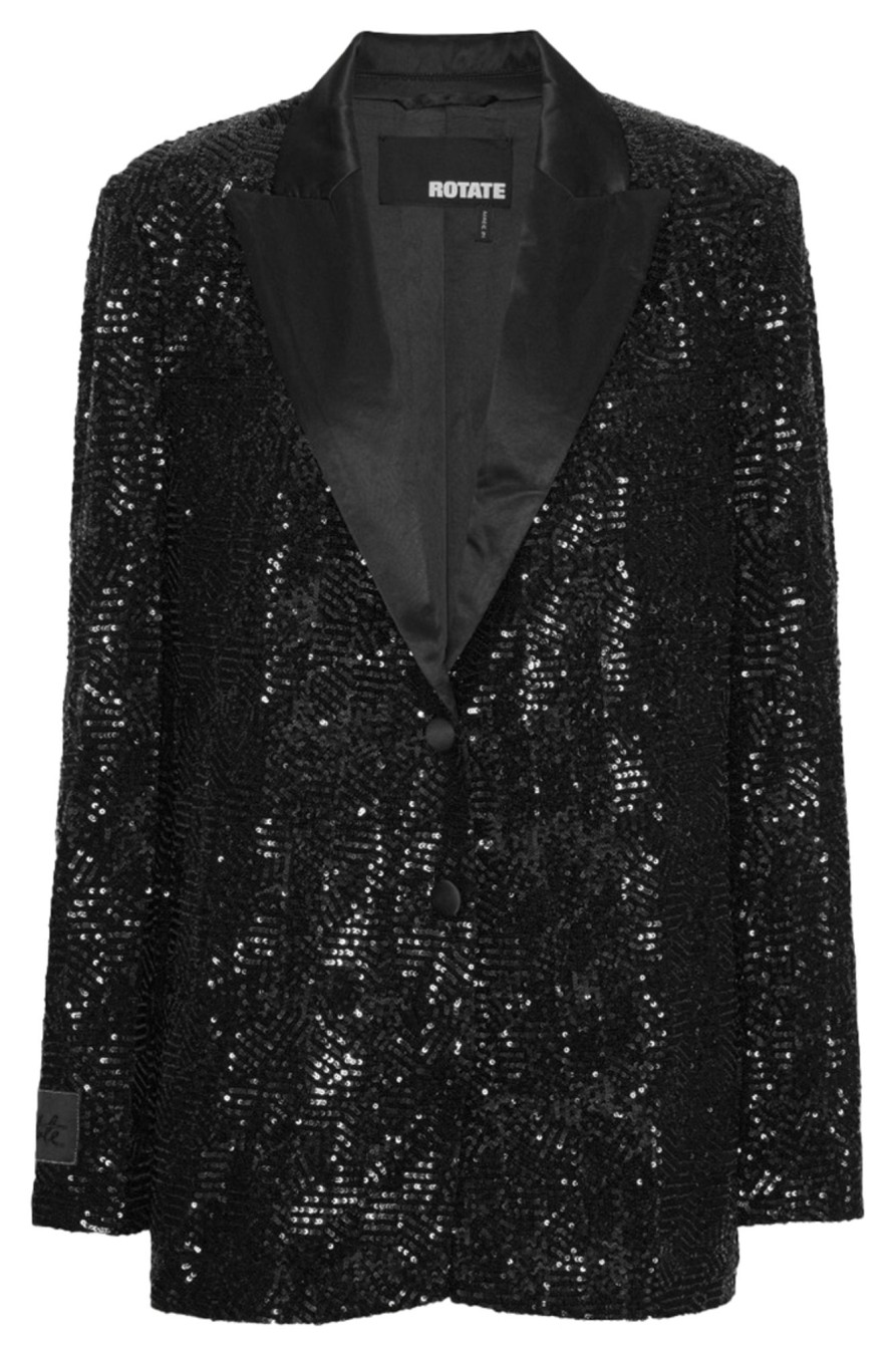 Dames Rotate | Sequins Oversized Blazer