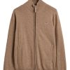 Herren Gant | Superfine Lambswool Zip Cardigan