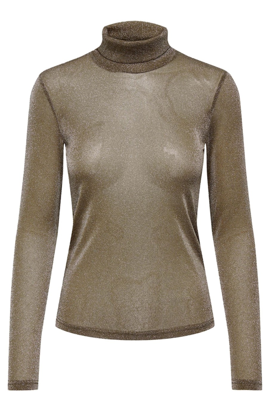 Dames Only | Onlamera Glitter L/S Rollneck Jrs