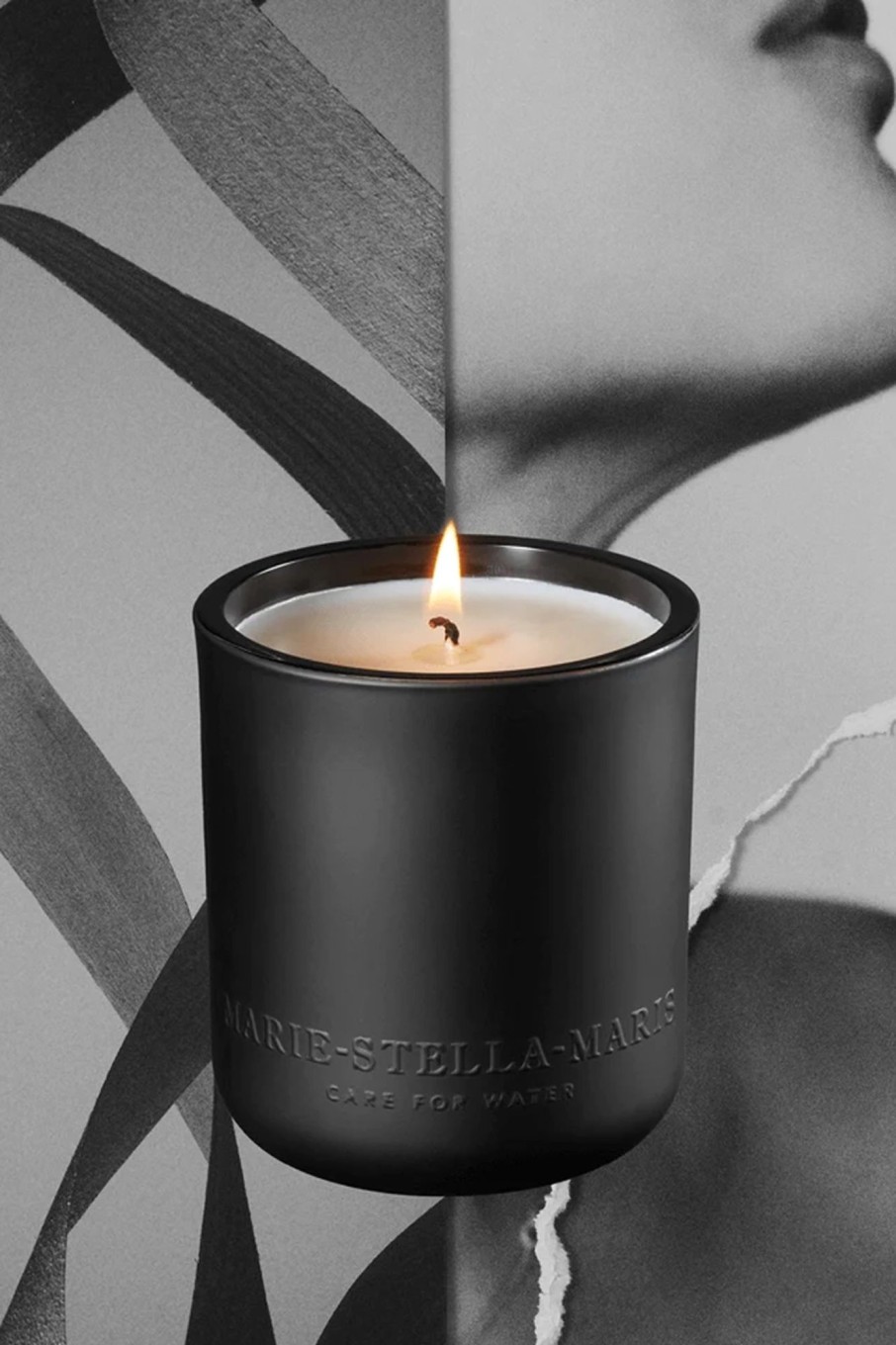 Lifestyle Marie Stella Maris | Scented Candle Rock Roses 300 Gr Monochrome Edition