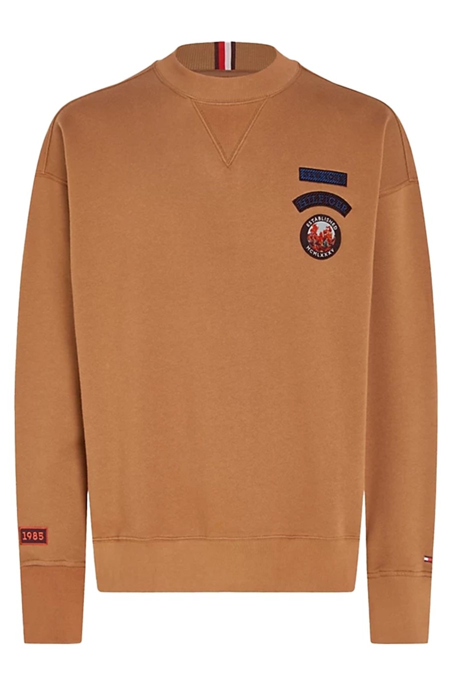 Herren Tommy Hilfiger | Mountain Multi Badge Crewneck