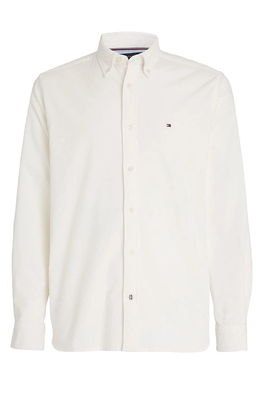 Herren Tommy Hilfiger | Flex Solid Corduroy Rf Shirt