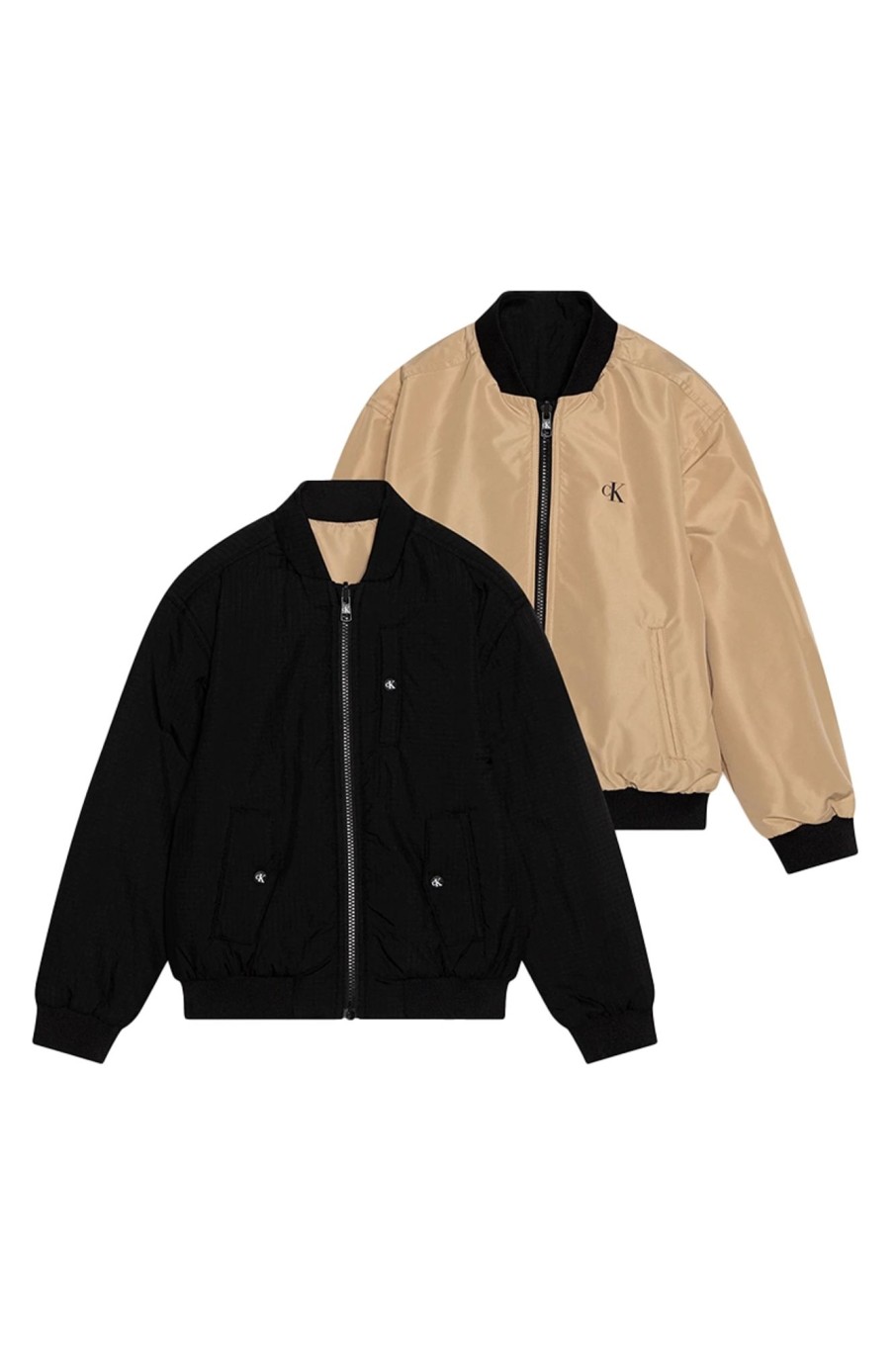 Kids Calvin Klein | Reversible Bomber Jacket