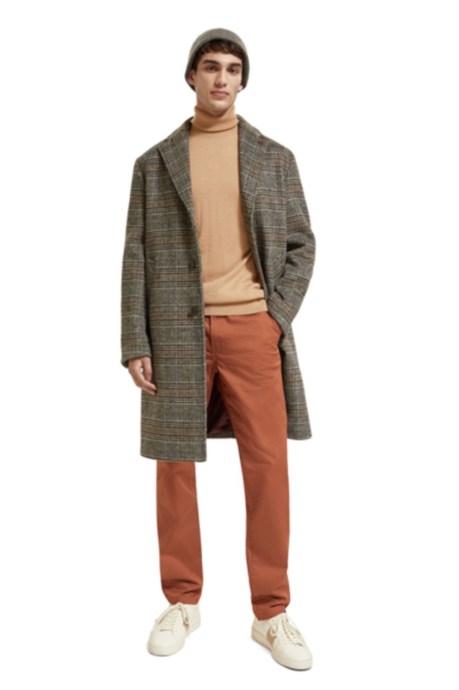 Herren Scotch & Soda | Hairy Boucle Overcoat