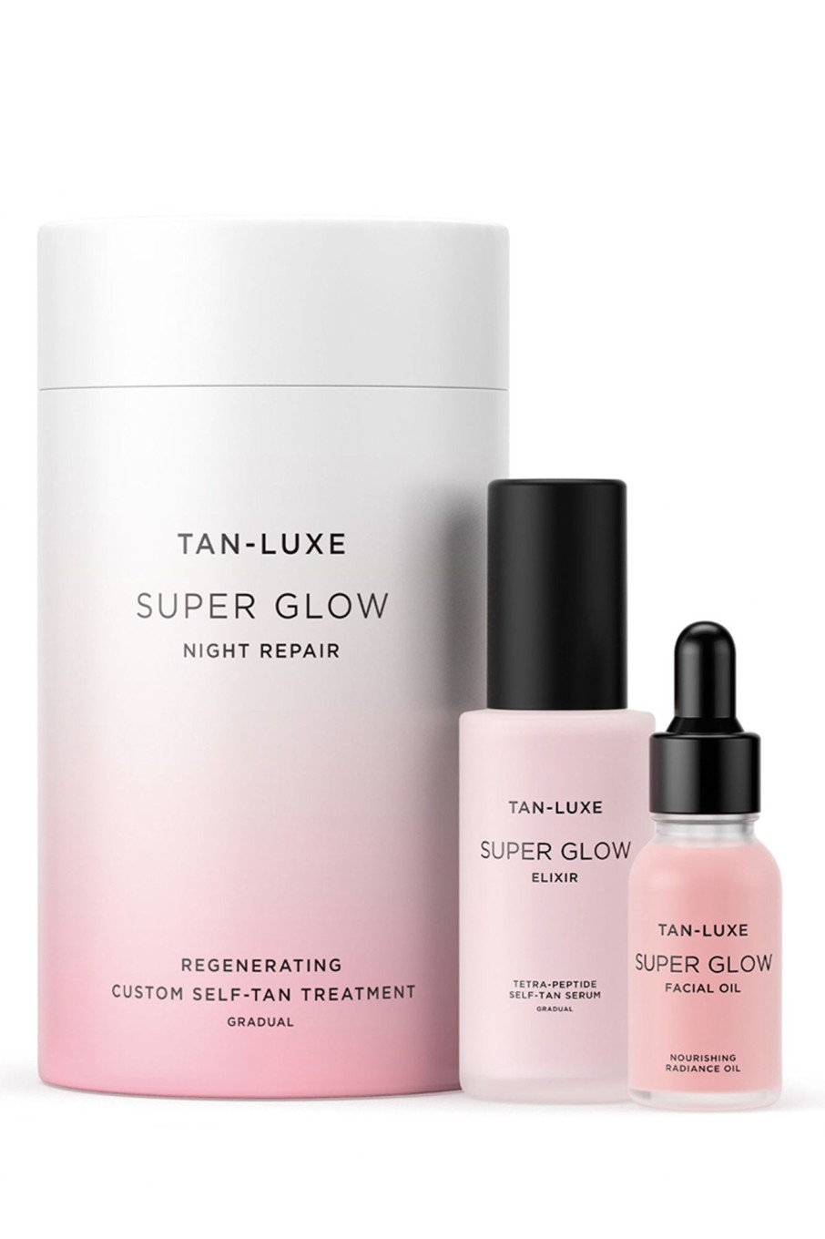 Parfumerie Tan-Luxe | Super Glow Night Repair Set Zonneproducten