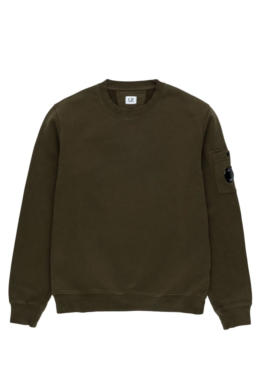 Kids C.P. Company | Basic Fleece Lens Sweatshirt