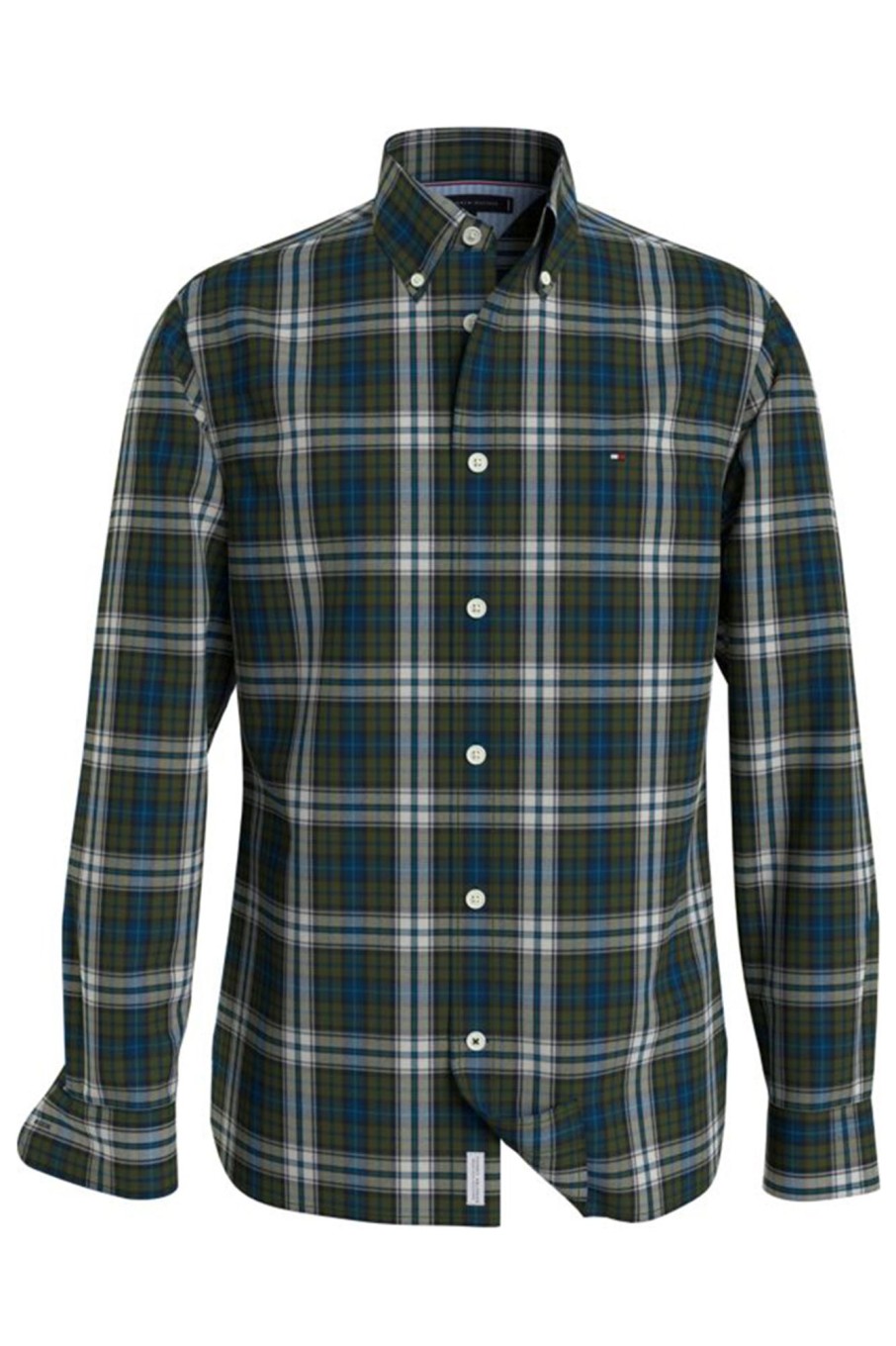 Herren Tommy Hilfiger | Brushed Tommy Tartan Small Shirt