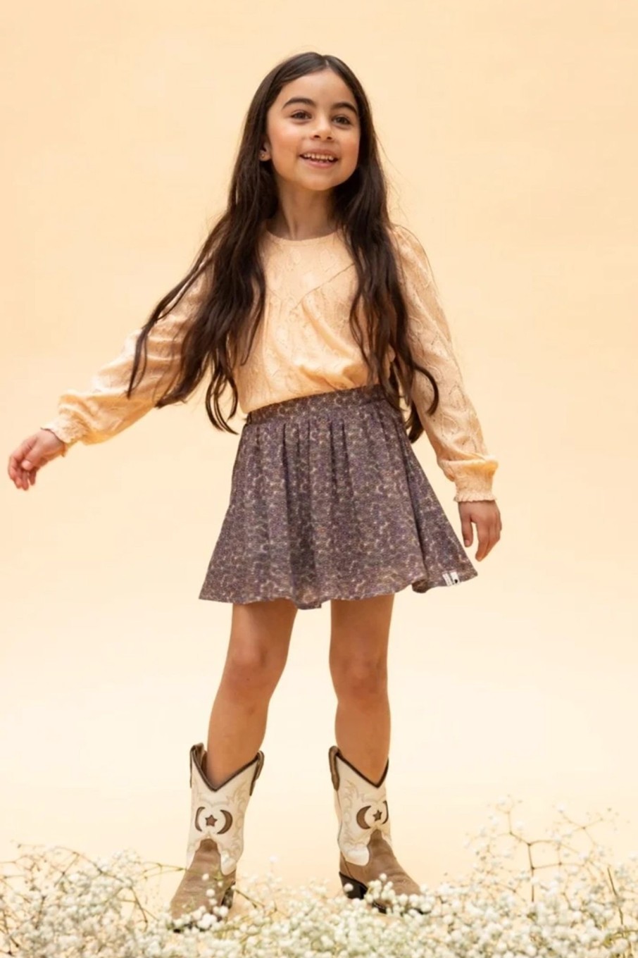 Kids LOOXS LITTLE | Little Flower Printed Skirt