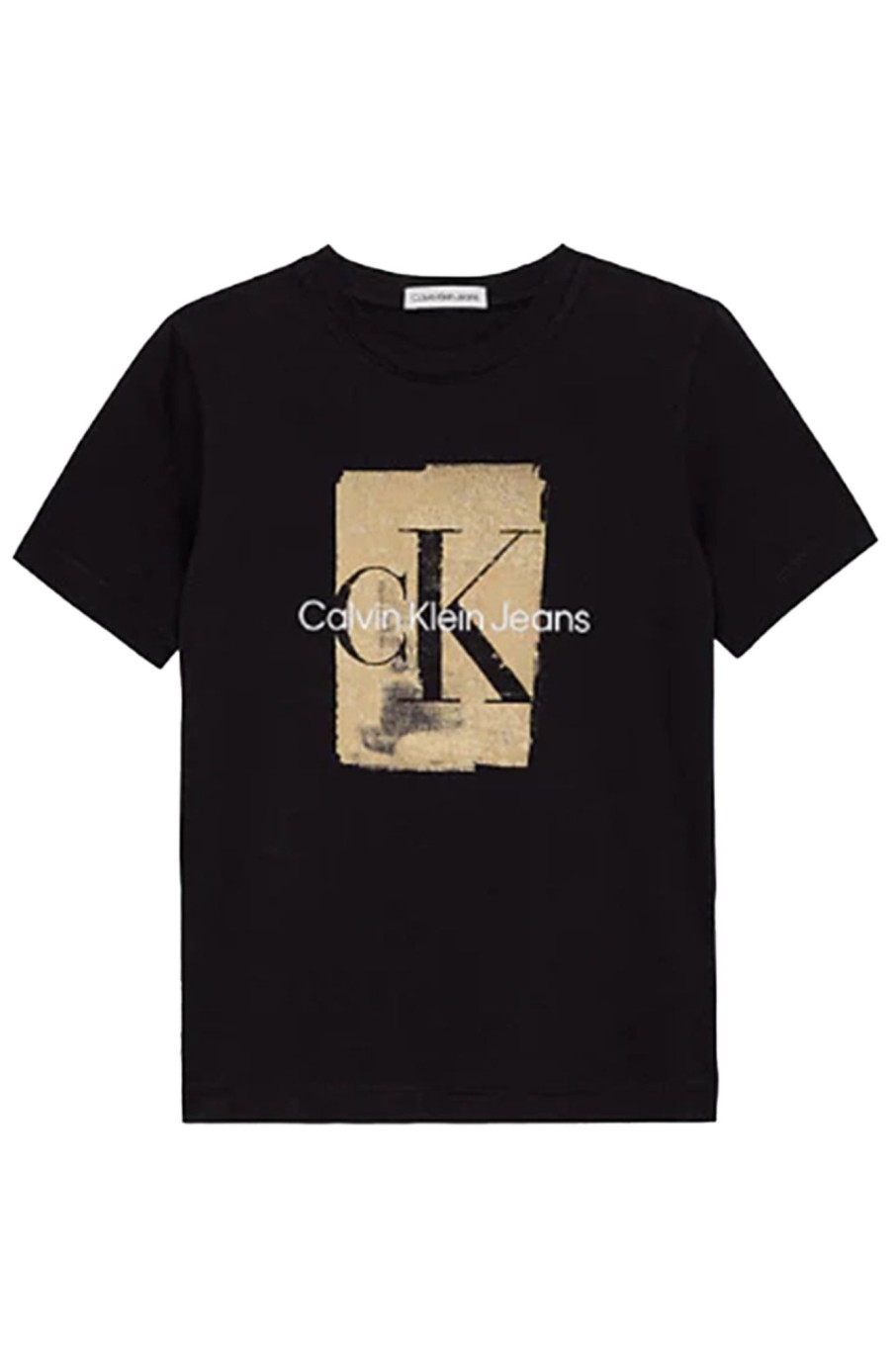 Kids Calvin Klein | Second Skin Print Ss T-Shirt