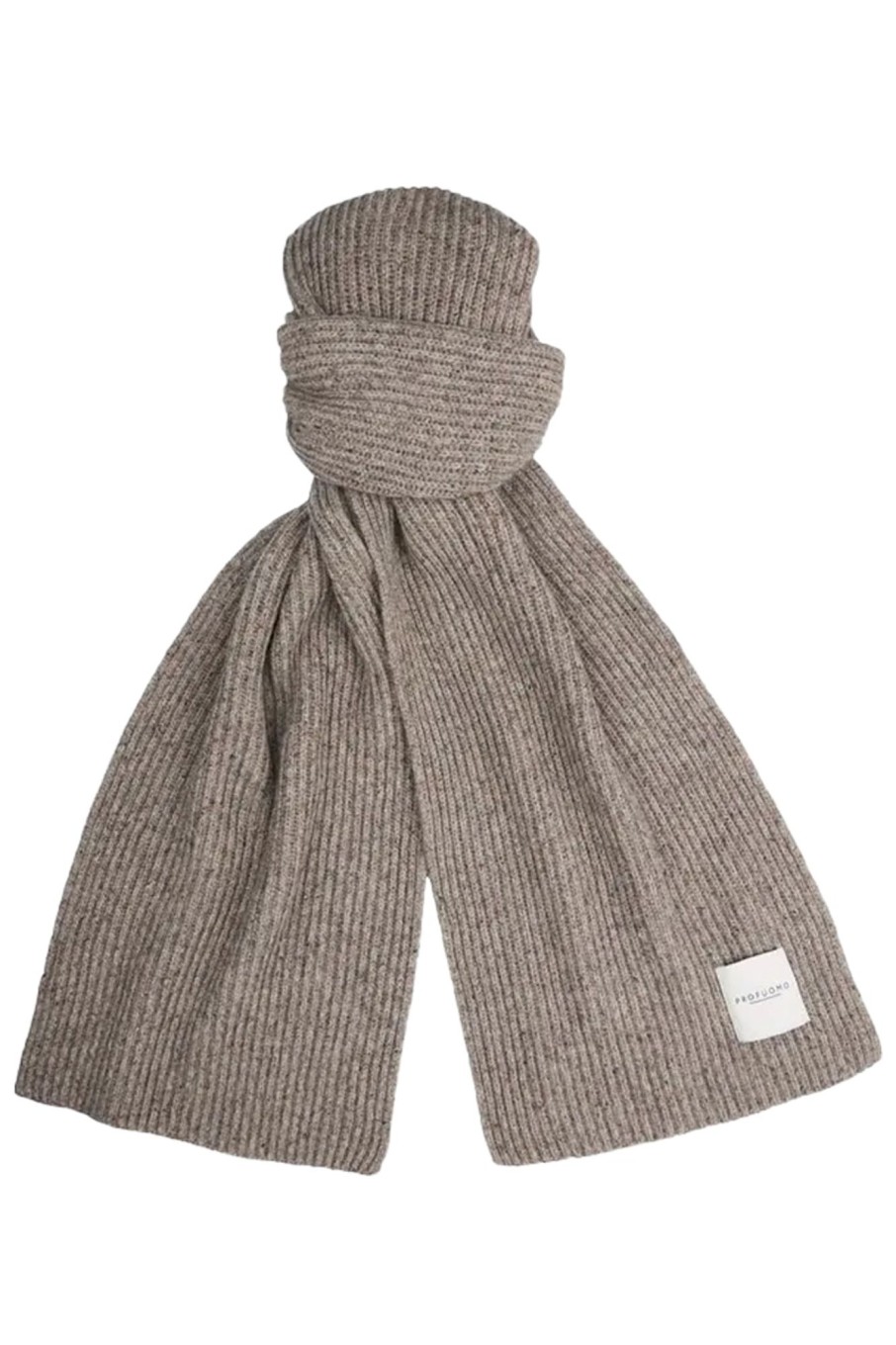 Herren Profuomo | Scarf Wool Polyamide Grey