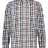 Herren State of Art | Shirt Ls Checked Y/D