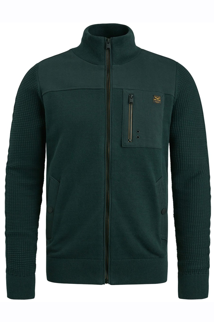 Herren PME Legend | Zip Jacket Knit Sweat Combination