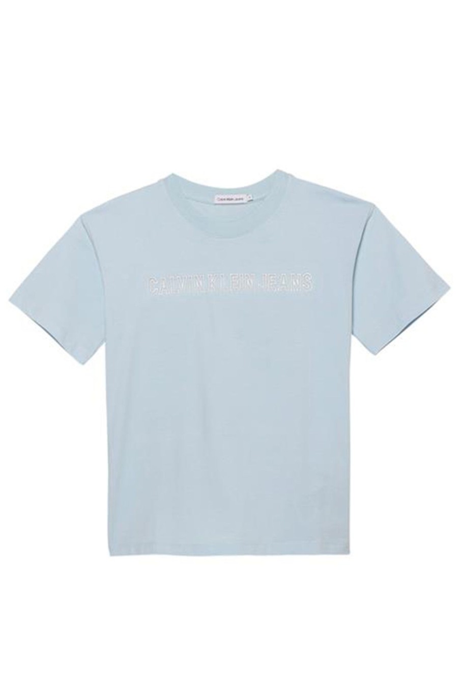 Kids Calvin Klein | Raised Inst. Logo Ss T-Shirt