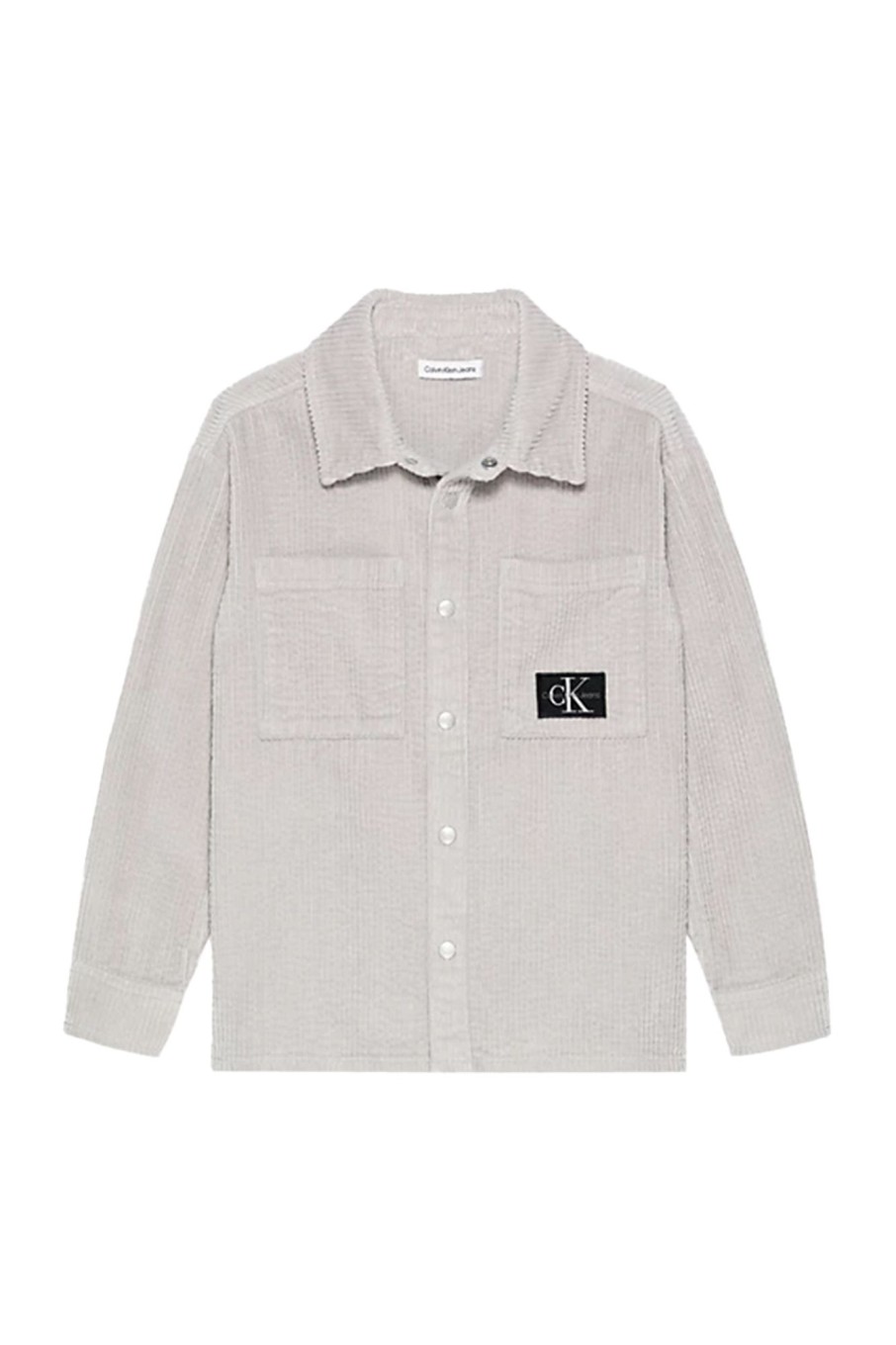 Kids Calvin Klein | Corduroy Badge Overshirt