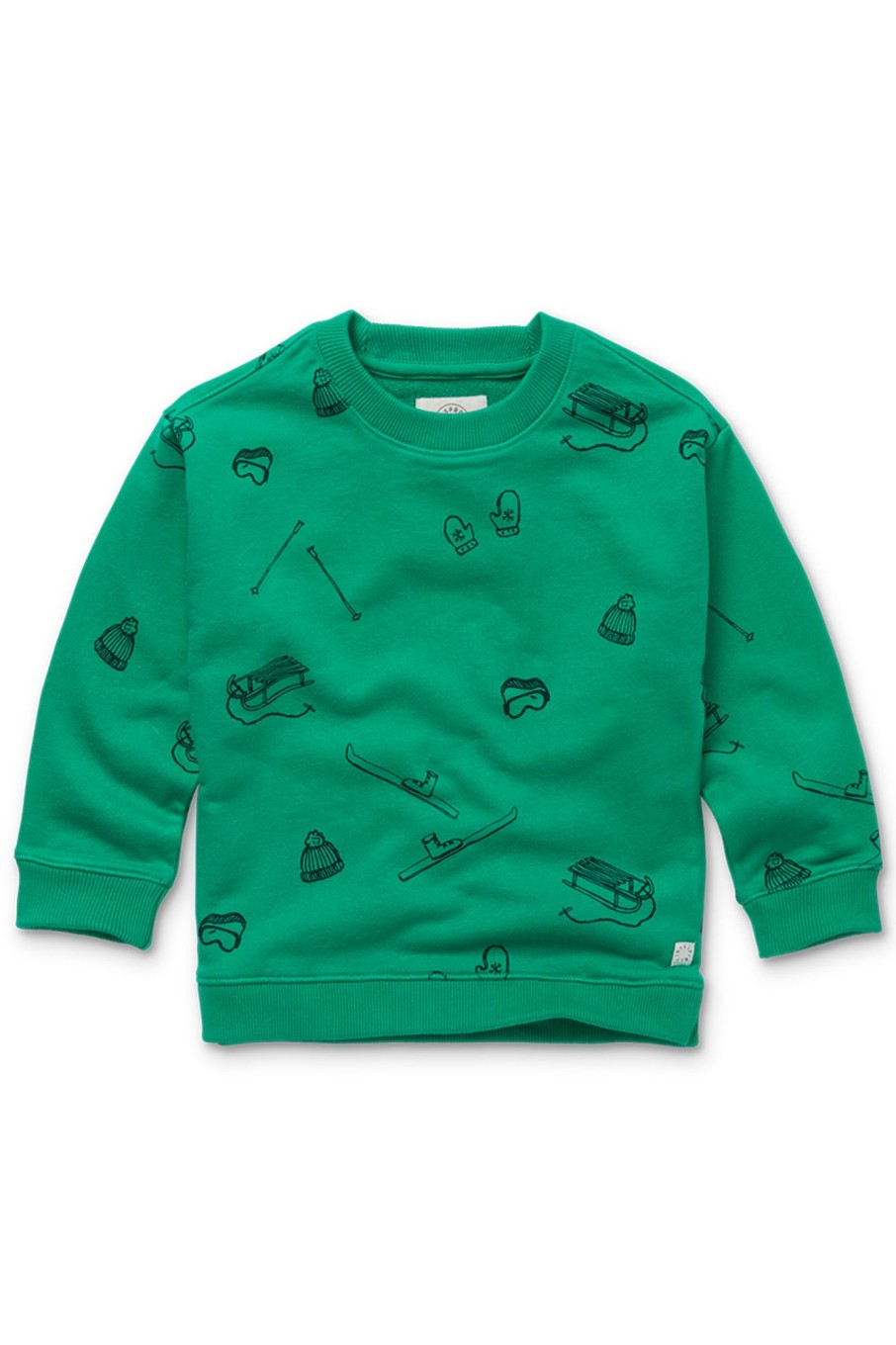 Kids Sproet & Sprout | Sweatshirt Loose Ski Print