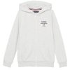 Kids Tommy Hilfiger | Th Logo Full Zip Hoodie